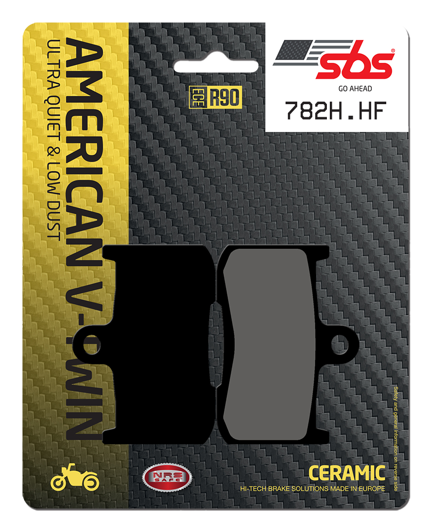 Bremsbelag SBS 782H.HF (Satz pro Scheibe) Street High Power Ceramic