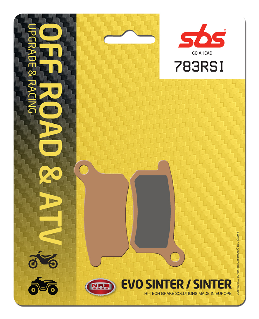 Bremsbelag SBS 783RSI (Satz pro Scheibe) Offroad Racing Sinter