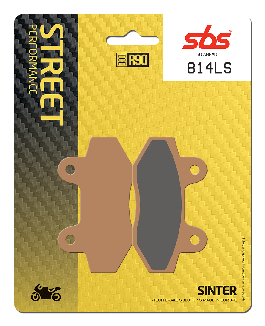 Bremsbelag SBS 814LS (Satz pro Scheibe) Street Sinter