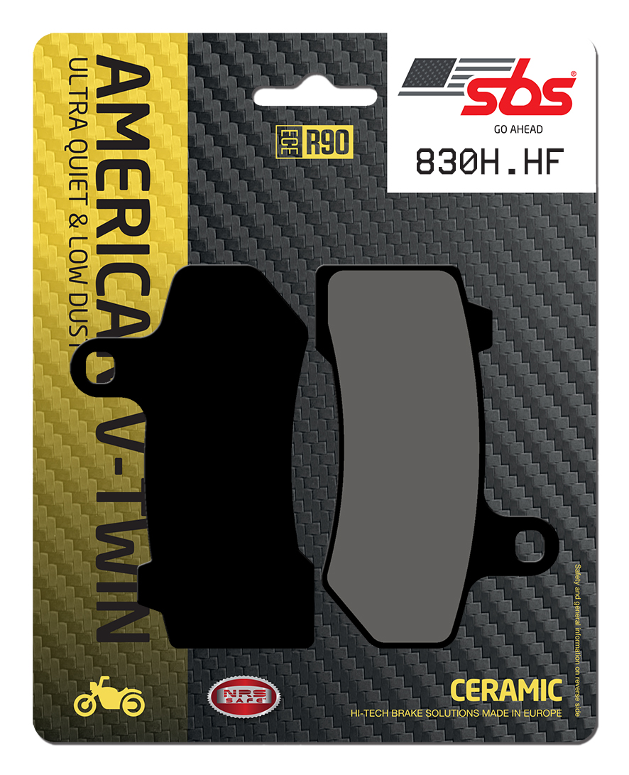 Bremsbelag SBS 830H.HF (Satz pro Scheibe) Street High Power Ceramic