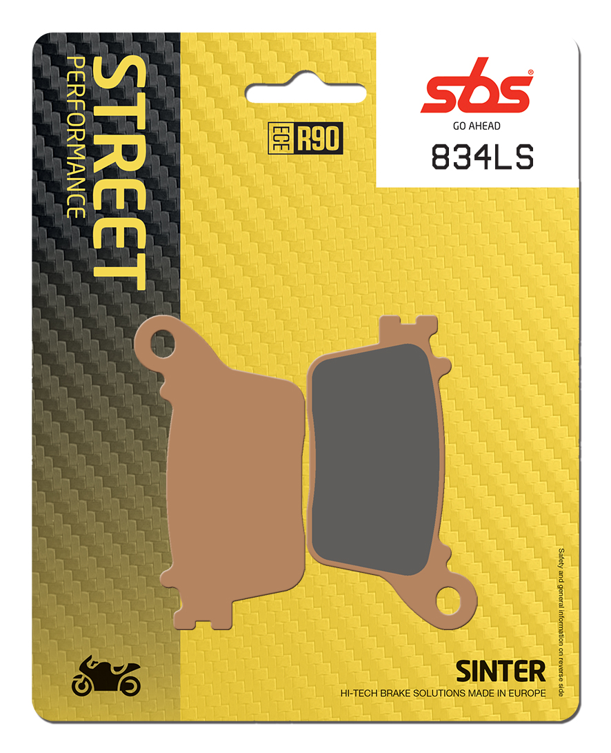 Bremsbelag SBS 834LS (Satz pro Scheibe) Street Sinter