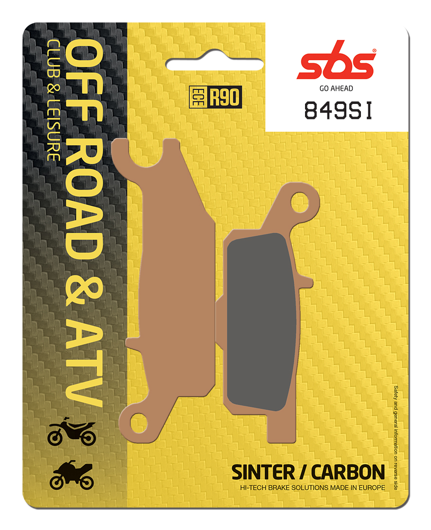 Bremsbelag SBS 849SI (Satz pro Scheibe) Offroad Sinter