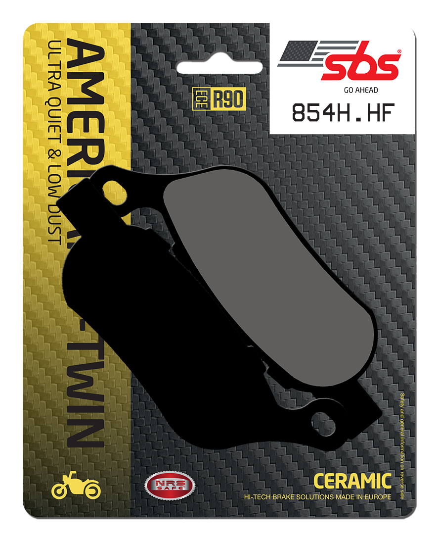 Bremsbelag SBS 854H.HF (Satz pro Scheibe) Street High Power Ceramic