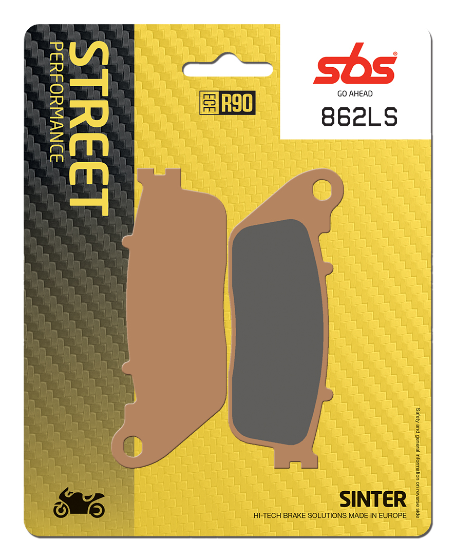 Bremsbelag SBS 862LS (Satz pro Scheibe) Street Sinter