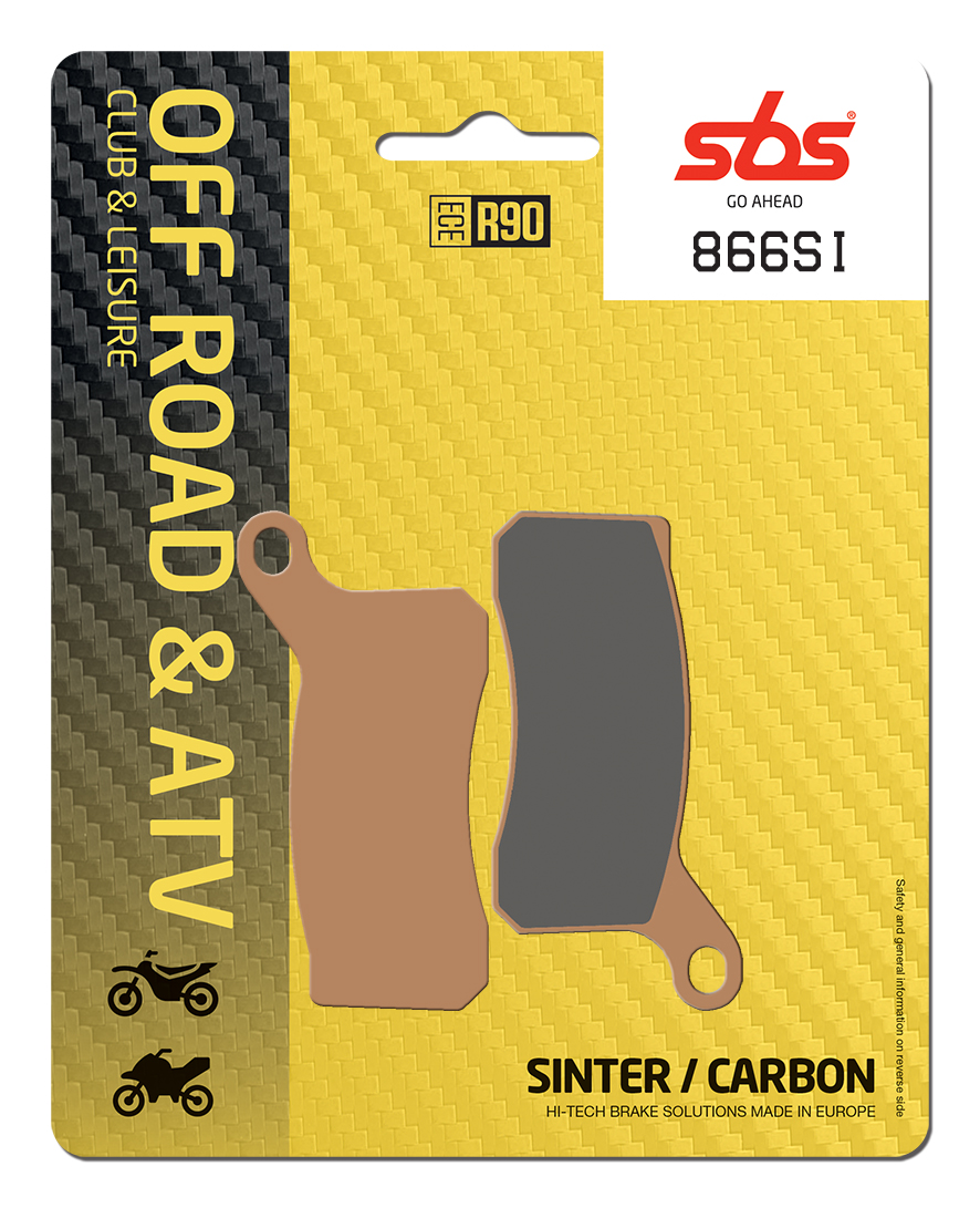Bremsbelag SBS 866SI (Satz pro Scheibe) Offroad Sinter