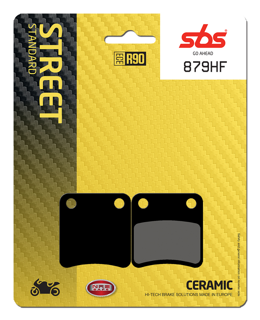 Bremsbelag SBS 879HF (Satz pro Scheibe) Street Ceramic