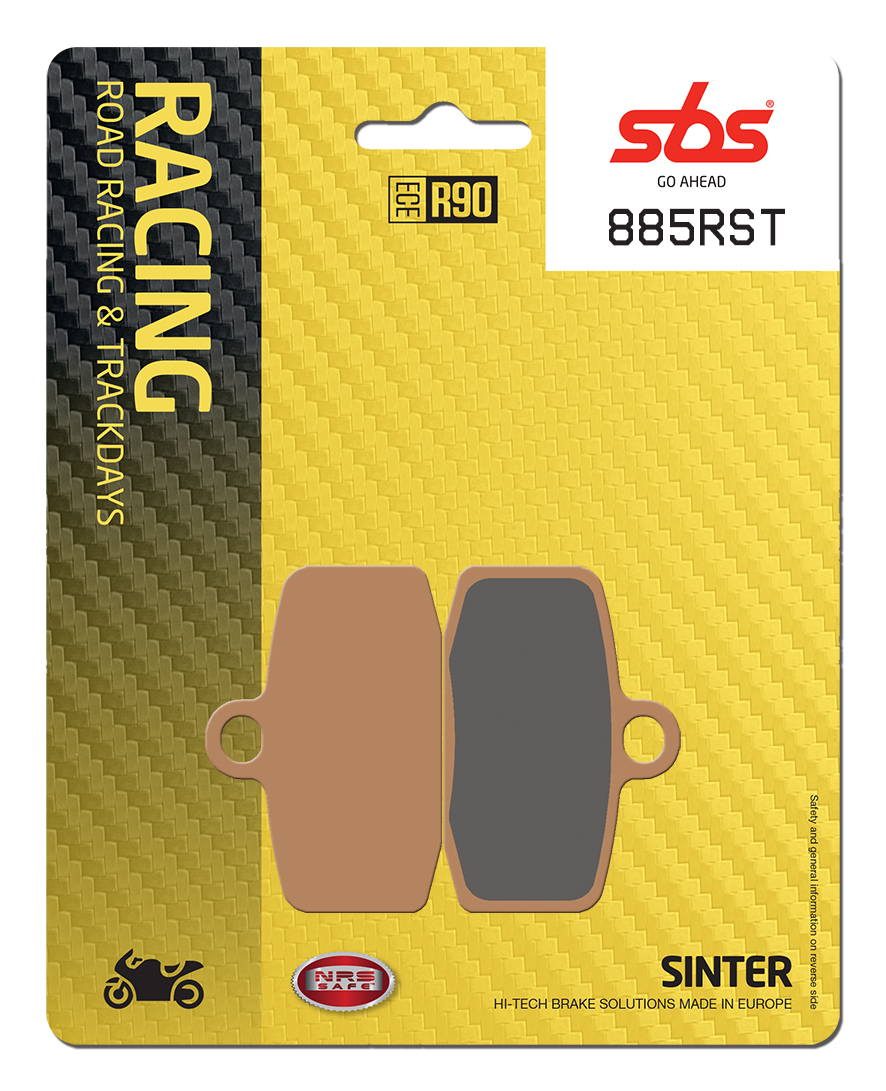 Bremsbelag SBS 885RST (Satz pro Scheibe) Road Racing Sinter
