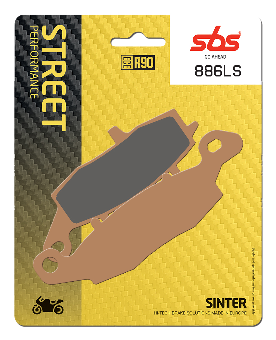 Bremsbelag SBS 886LS (Satz pro Scheibe) Street Sinter