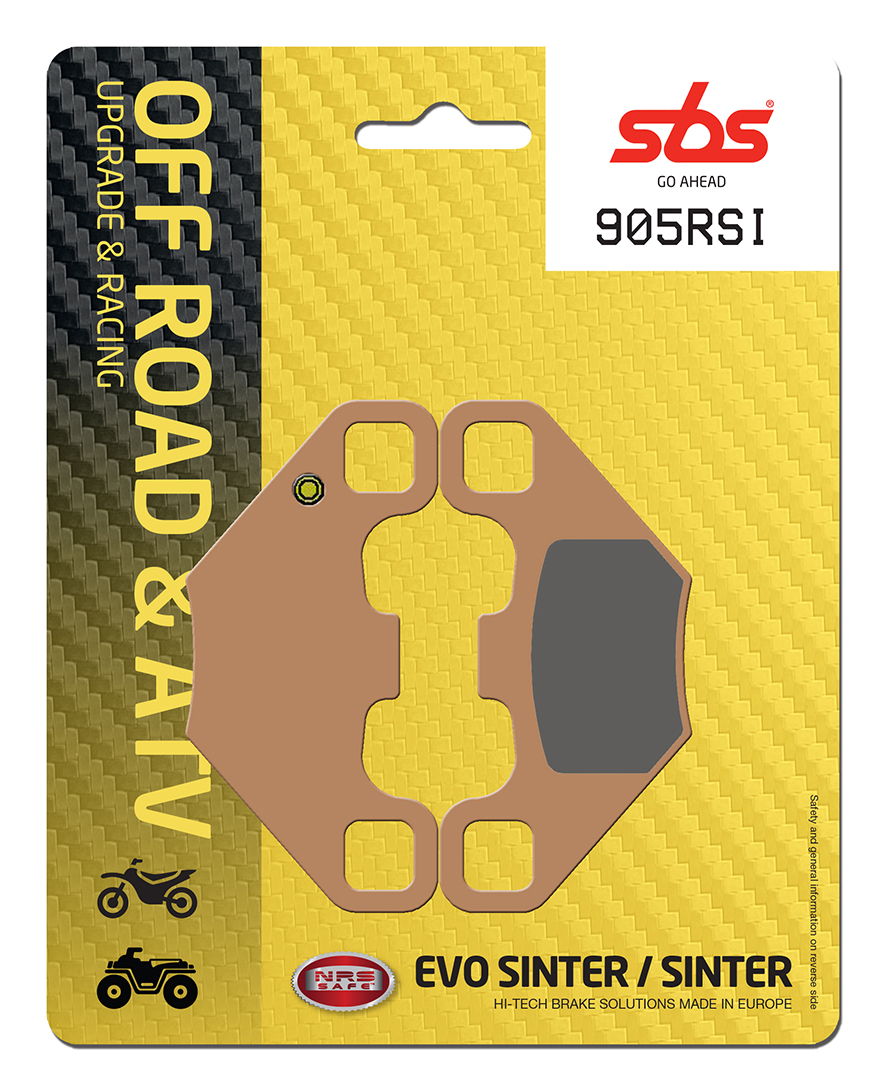 Bremsbelag SBS 905RSI (Satz pro Scheibe) Offroad Racing Sinter
