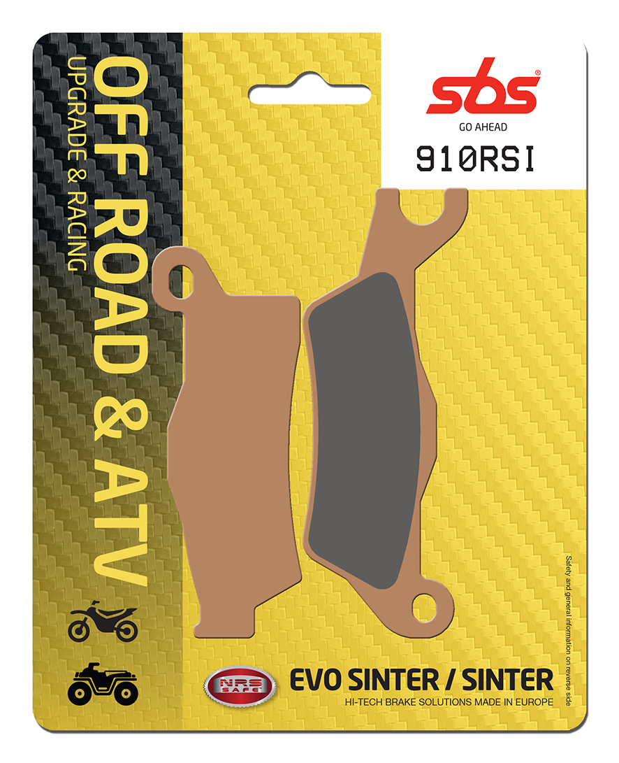 Bremsbelag SBS 910RSI (Satz pro Scheibe) Offroad Racing Sinter
