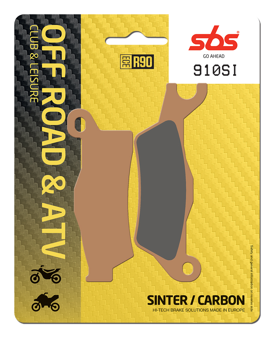Bremsbelag SBS 910SI (Satz pro Scheibe) Offroad Sinter