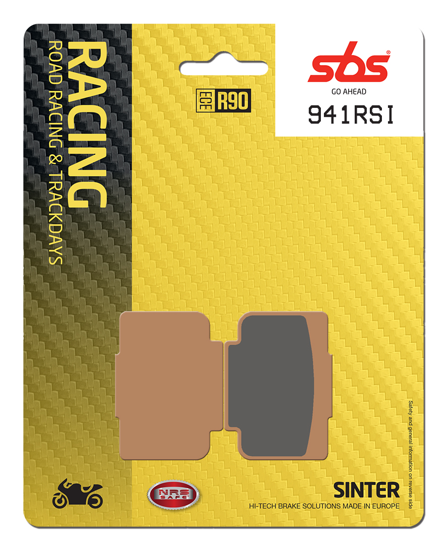 Bremsbelag SBS 941RSI (Satz pro Scheibe) Offroad Racing Sinter