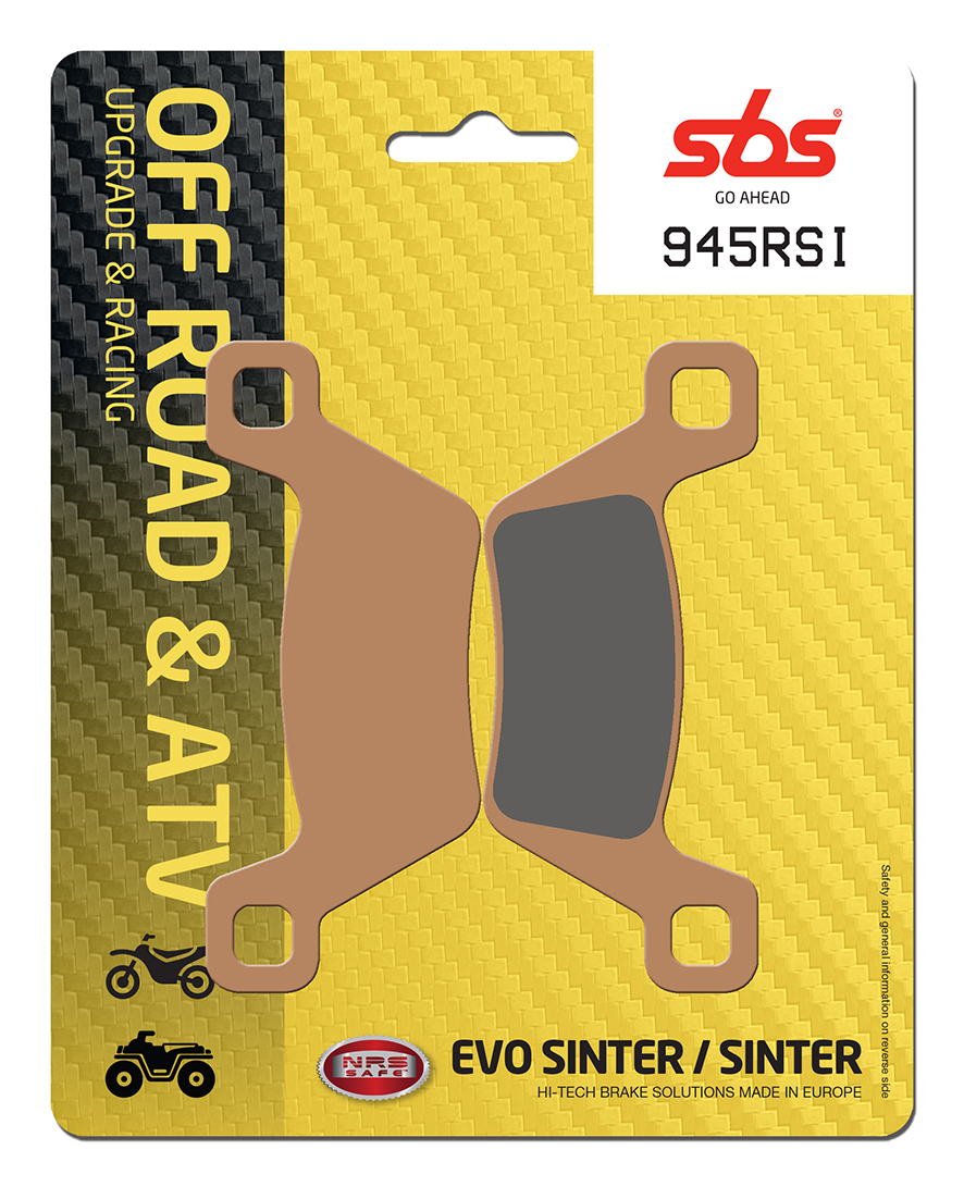 Bremsbelag SBS 945RSI (Satz pro Scheibe) Offroad Racing Sinter