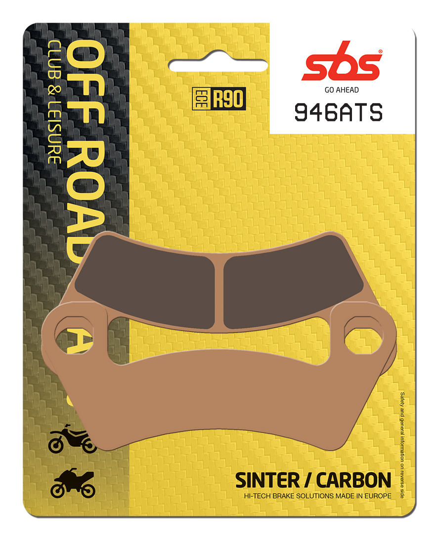 Bremsbelag SBS 946ATS (Satz pro Scheibe) Quad Sinter