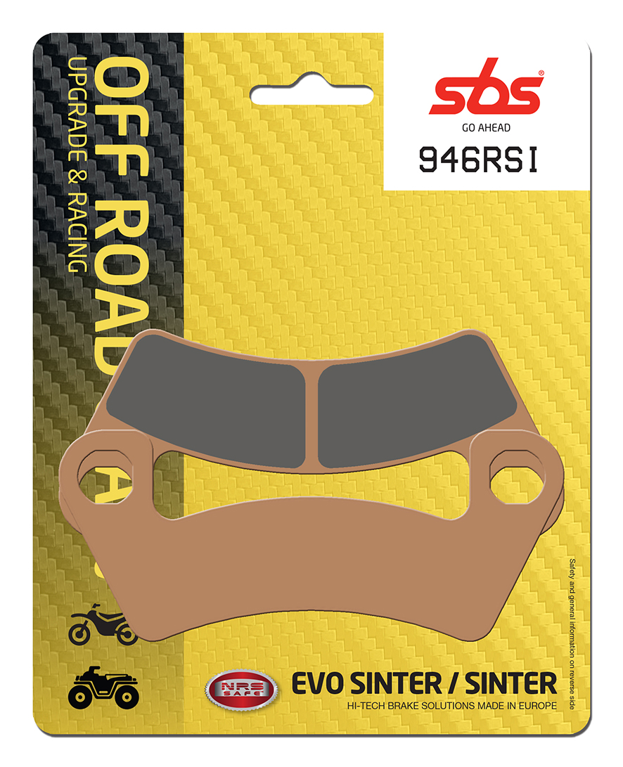 Bremsbelag SBS 946RSI (Satz pro Scheibe) Offroad Racing Sinter