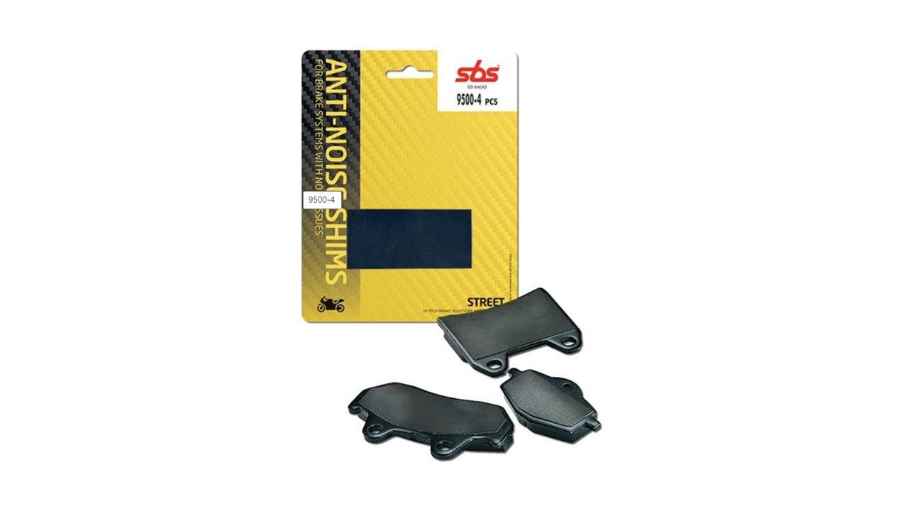 Brake Pad Shim SBS Verpackungseinheit mit 4 Stück