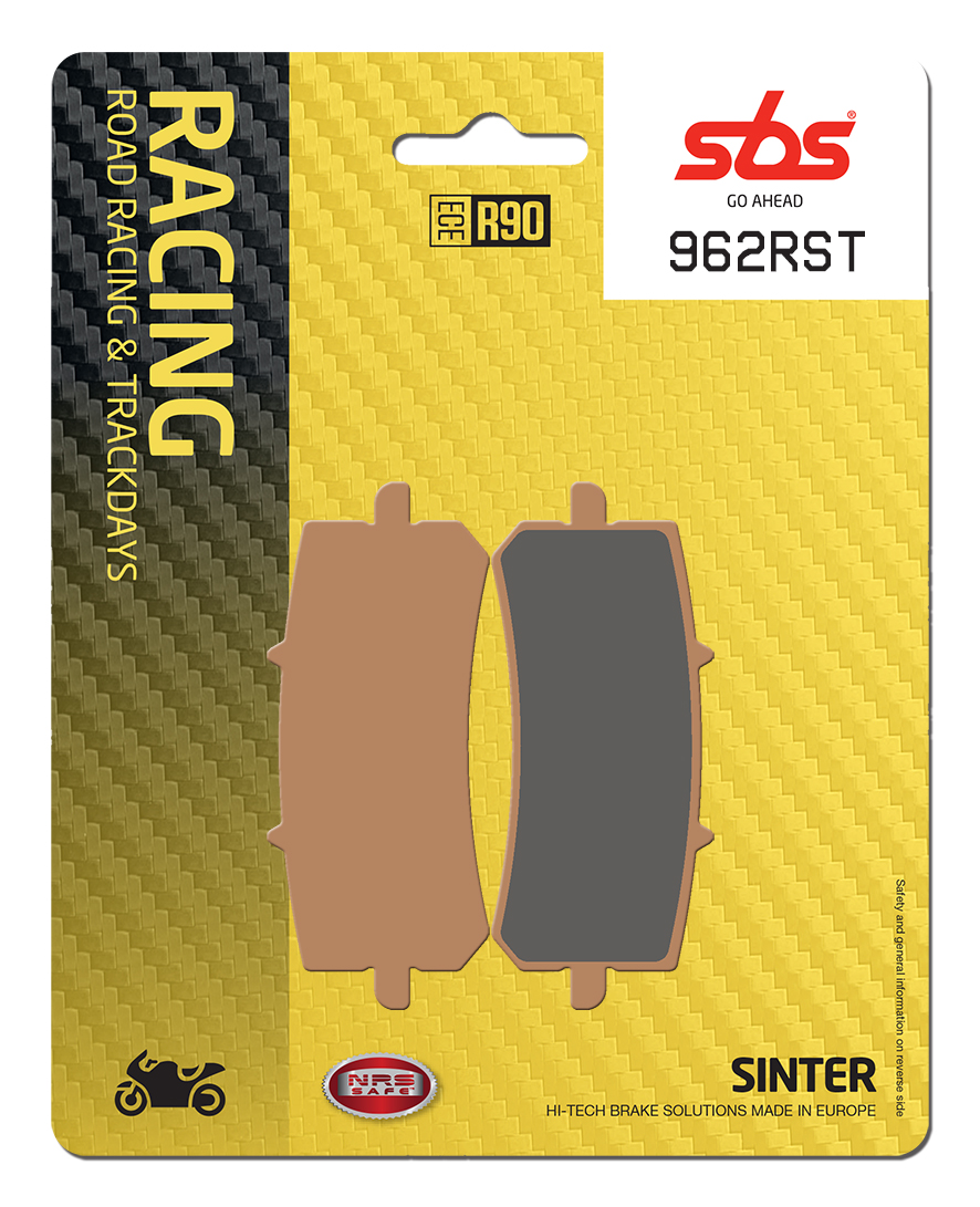 Bremsbelag SBS 962RST (Satz pro Scheibe) Road Racing Sinter