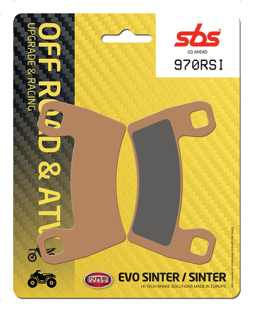 Bremsbelag SBS 970RSI (Satz pro Scheibe) Offroad Racing Sinter