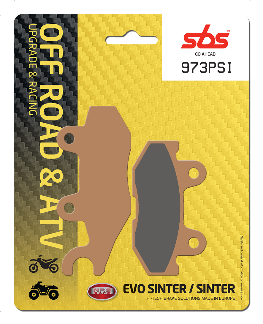 Bremsbelag SBS 973PSI (Satz pro Scheibe) Offroad Racing EVO Sinter