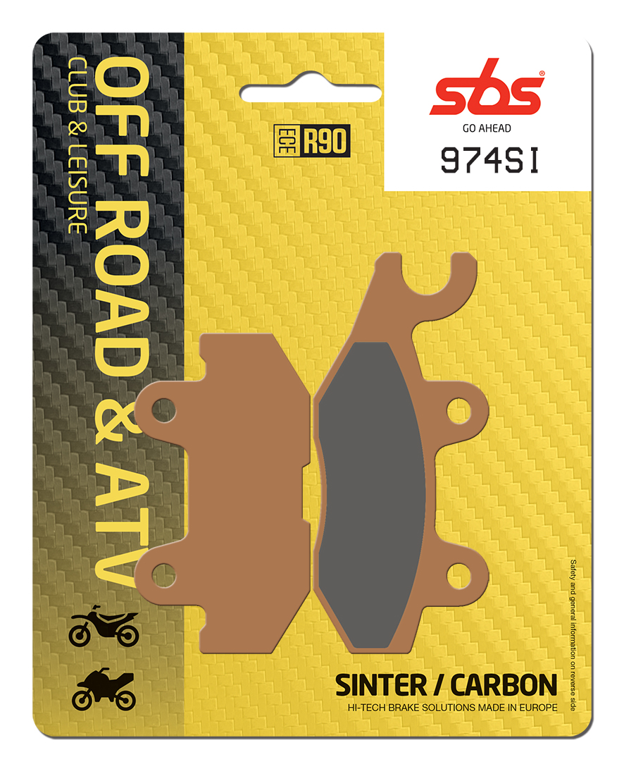 Bremsbelag SBS 974SI (Satz pro Scheibe) Offroad Sinter