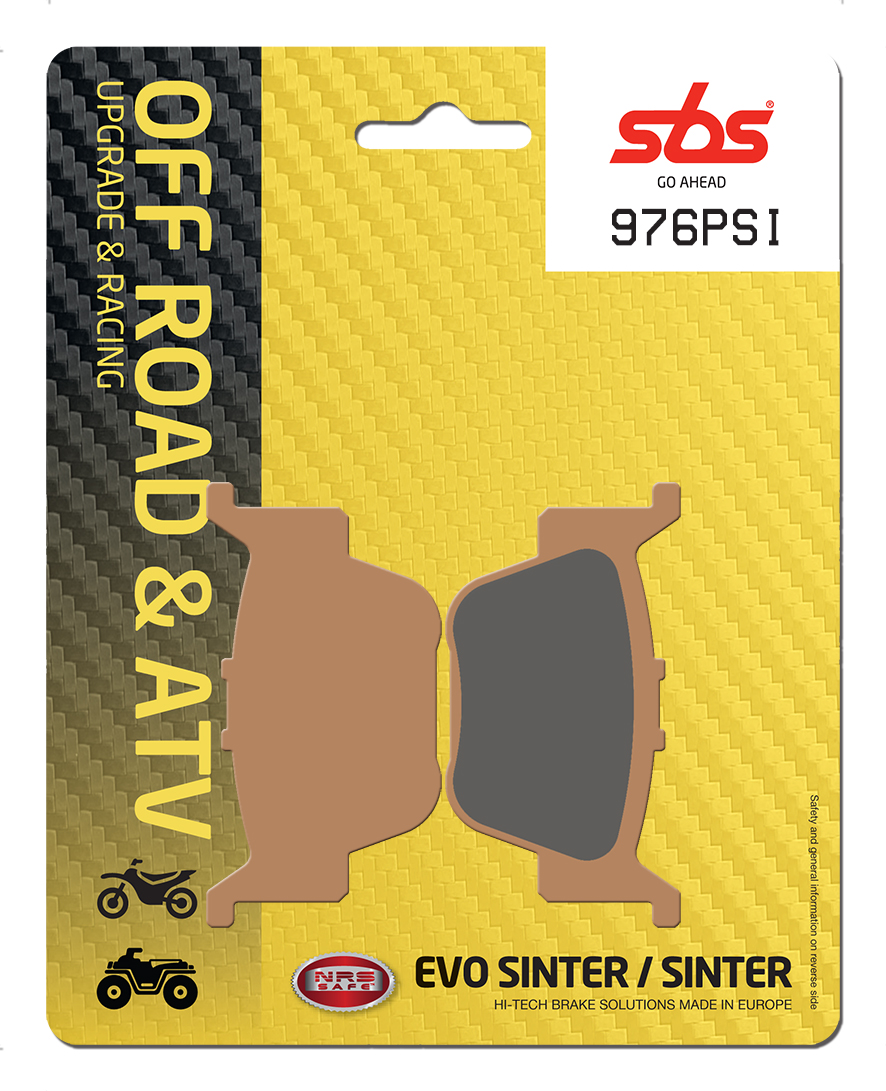 Bremsbelag SBS 976PSI (Satz pro Scheibe) Offroad Racing EVO Sinter