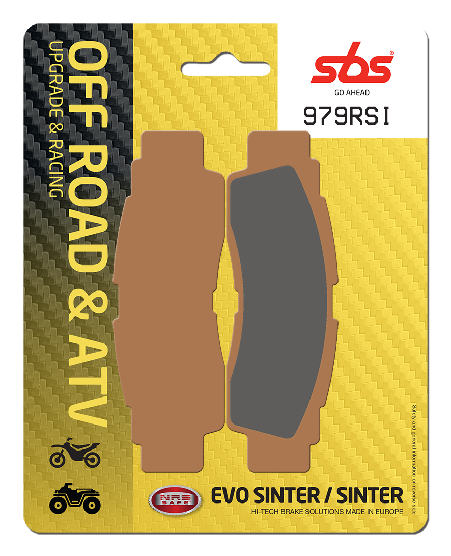 Bremsbelag SBS 979RSI (Satz pro Scheibe) Offroad Racing Sinter