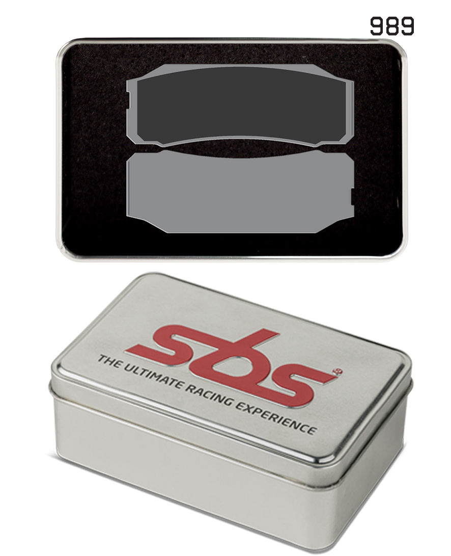 Bremsbelag SBS 989DS-1 (Satz pro Scheibe) Road Racing Endurance (Giftiger Biss)