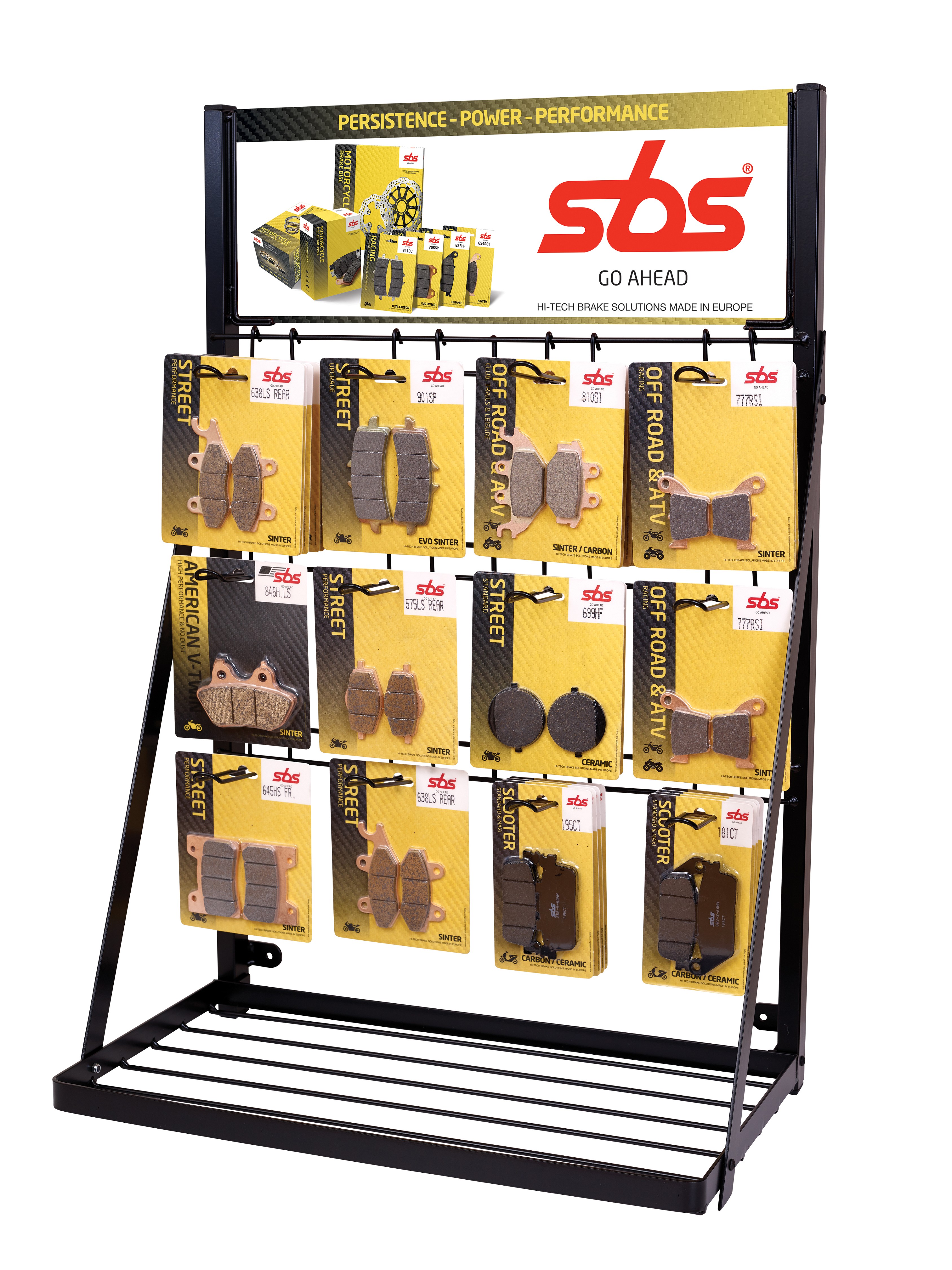 Display SBS klein (unbestückt) mit 12 Haken 57,2 x 86,5 cm