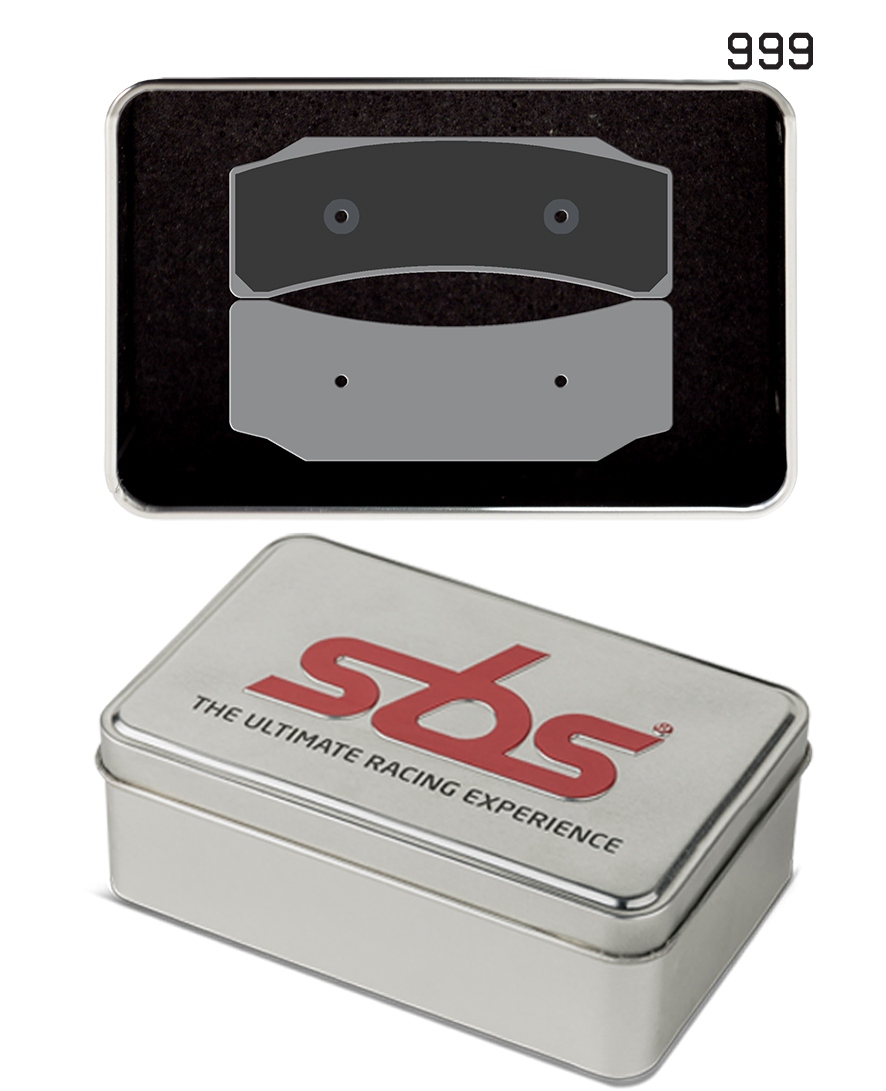 Bremsbelag SBS 999DS-1 (Satz pro Scheibe) Road Racing Endurance (Giftiger Biss)