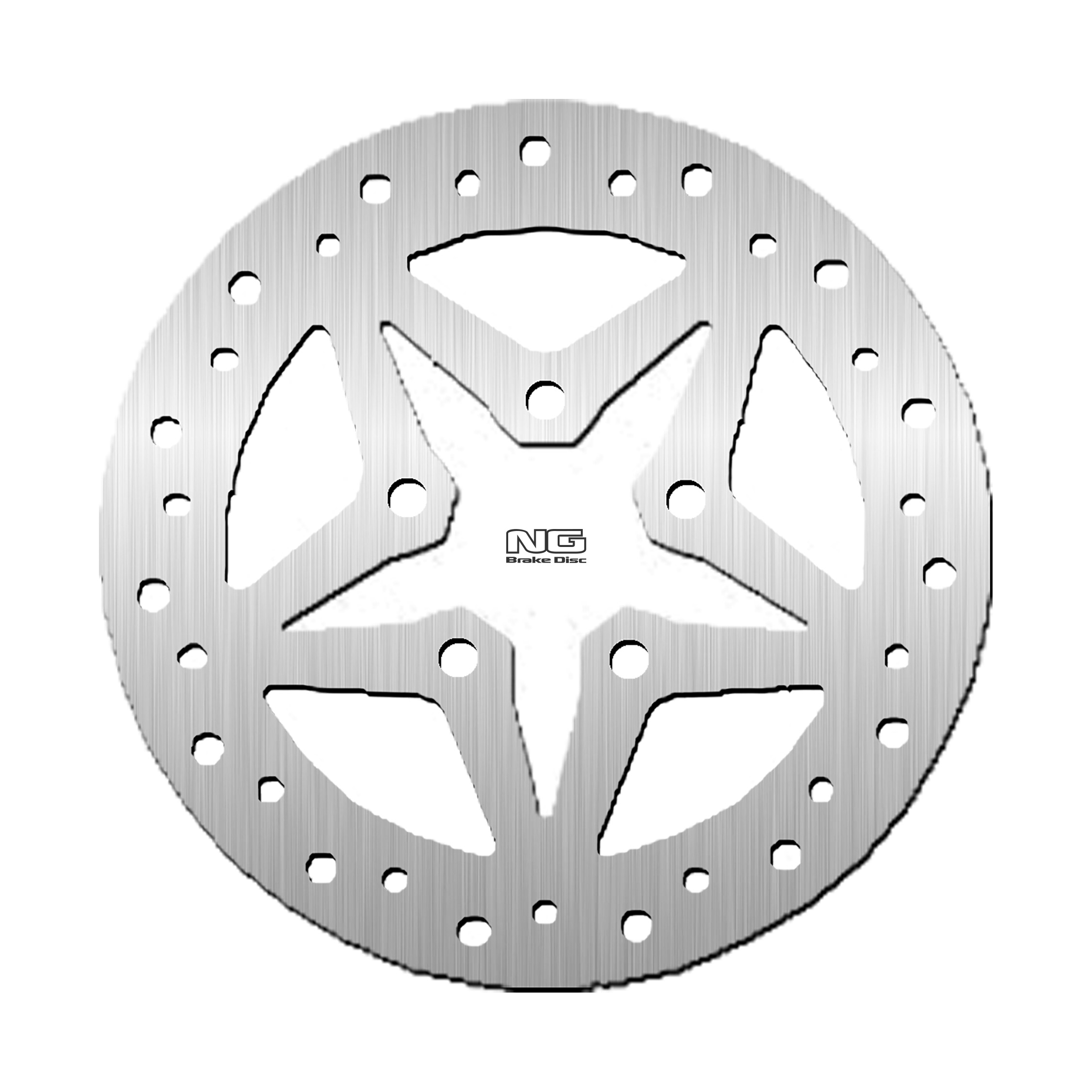 Bremsscheibe NG 668 184 mm, starr (FXD)