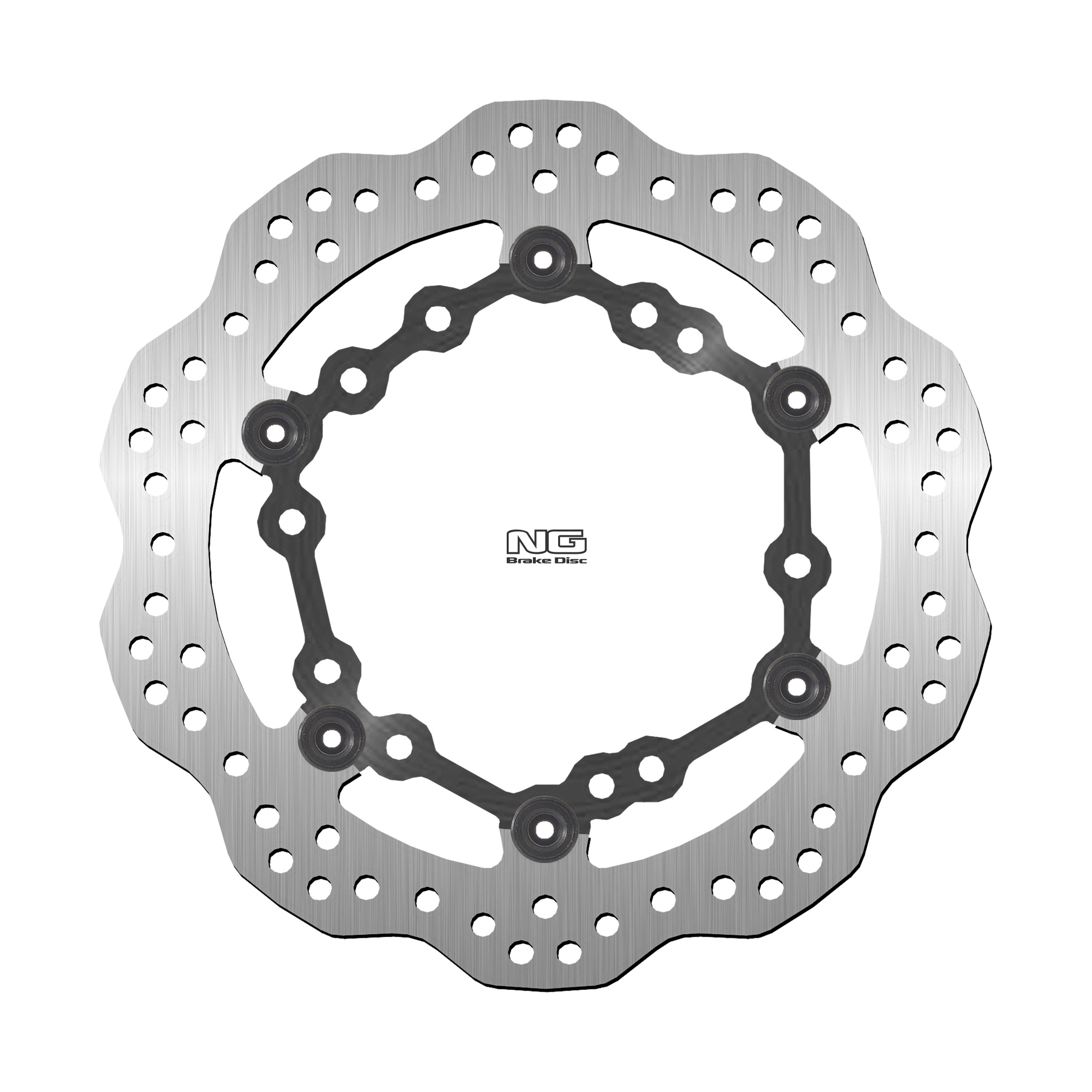 Bremsscheibe NG 1233X 267 mm, schwimmend gelagert (FLD) Wavy