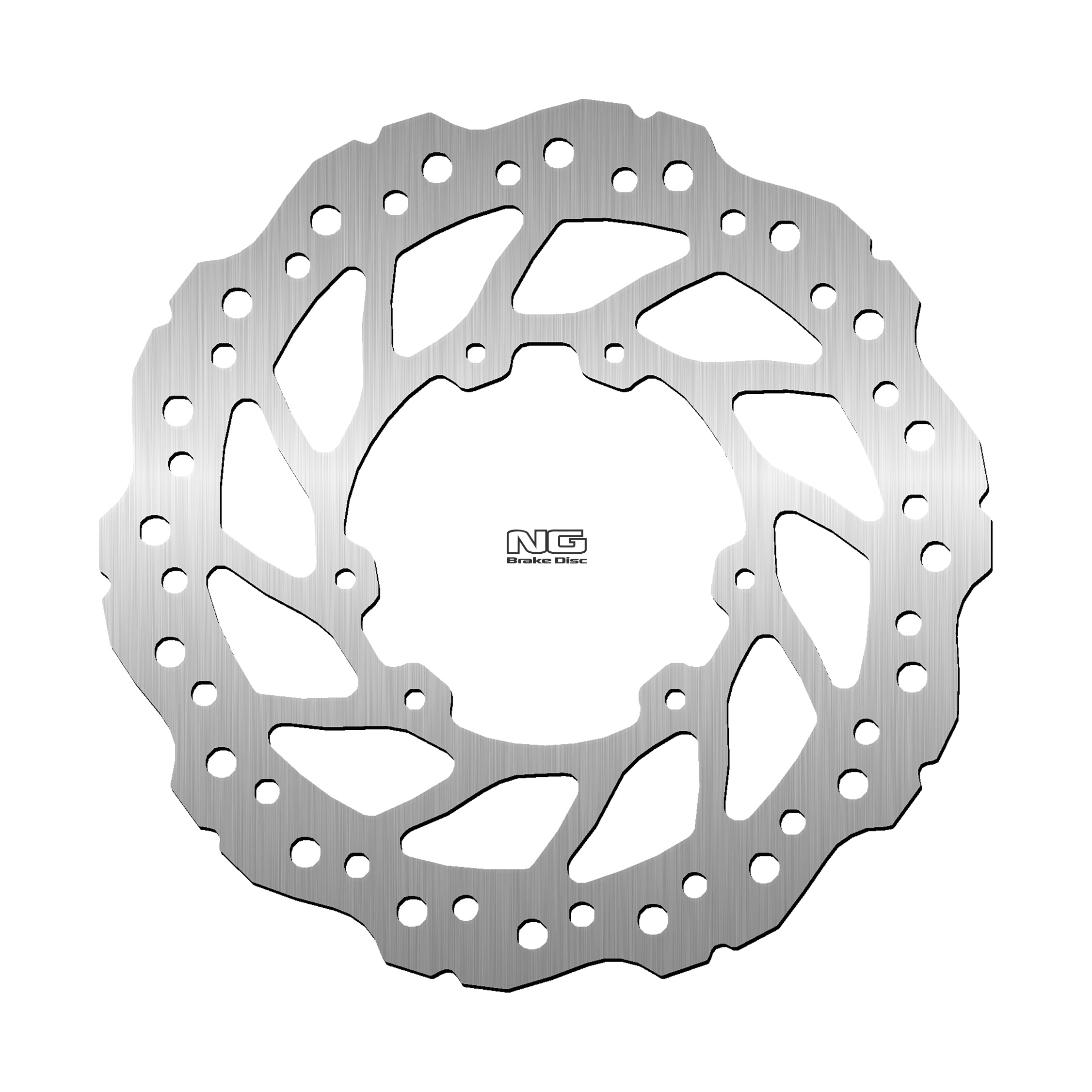 Bremsscheibe NG 1350X 256 mm, starr (FXD) Wavy