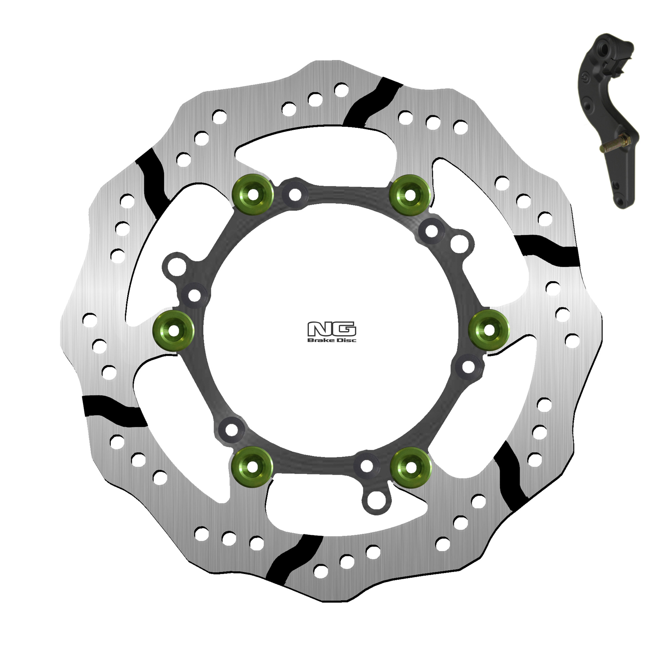 Oversizekit NG 1254XBHK16 270 mm, schwimmend gelagert (FLD) Wavy
