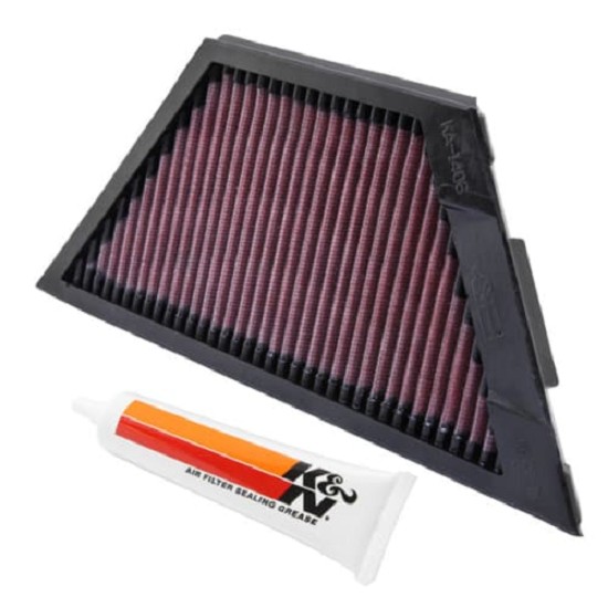 Luftfilter K&N KA-1406 passend für Kawasaki ZX14R Ninja/ZZR1400 06-09