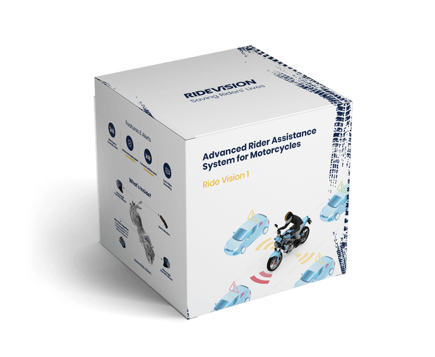 Ride Vision 1 Pro Totwinkelassistent und Abstandswarner