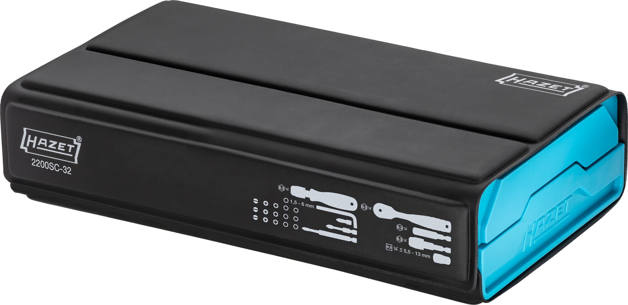 SmartCase Steckschlüssel-Satz 50-teilig