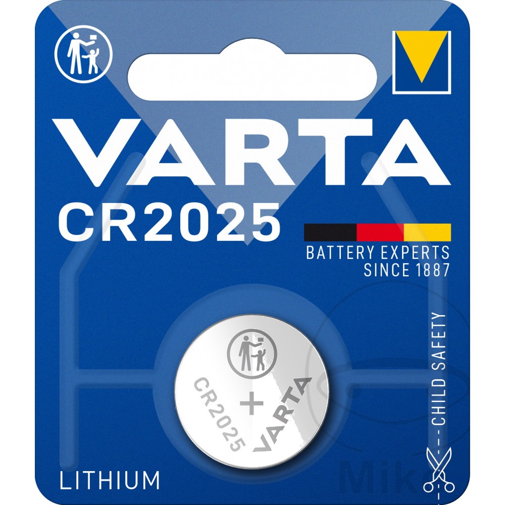 Gerätebatterie CR2025 Varta 1er Blister LITH