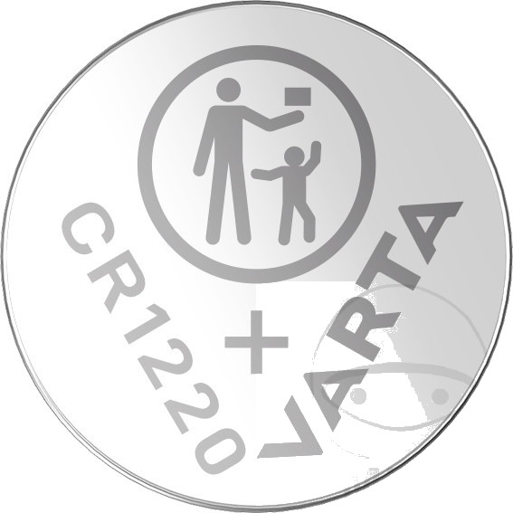 Gerätebatterie CR1220 Varta 1er Blister Lithium-Ionen
