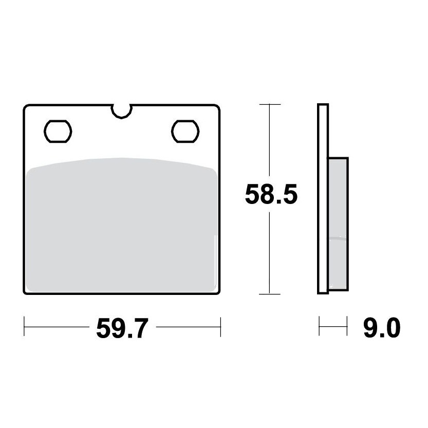 Bremsklotz Sinter vorne TRW Alternative: 7328420