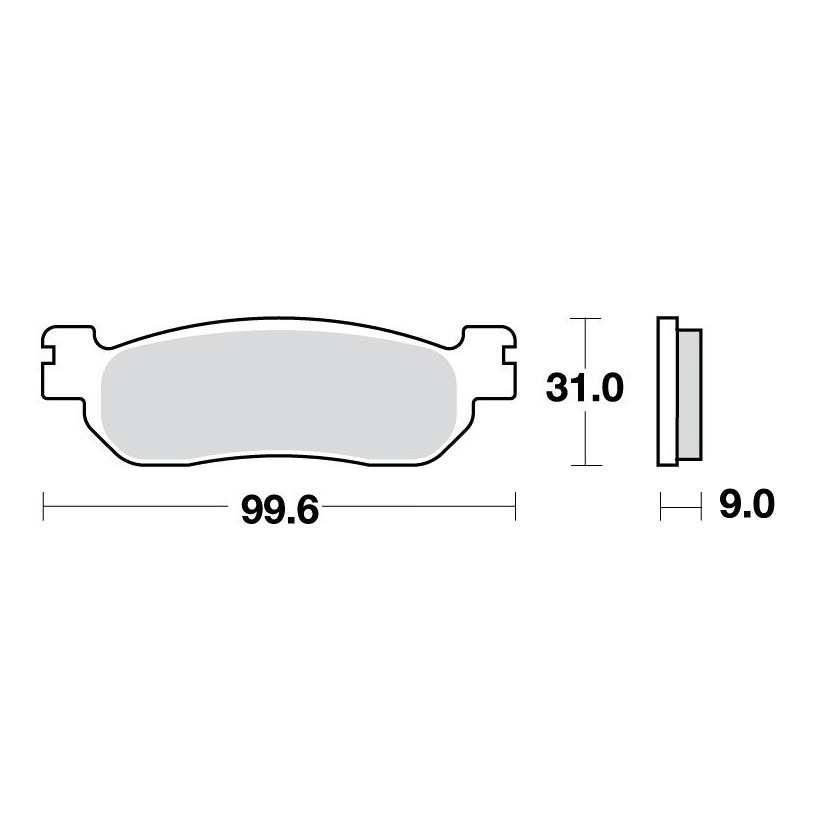 Bremsklotz Standard TRW Alternative: 7321680