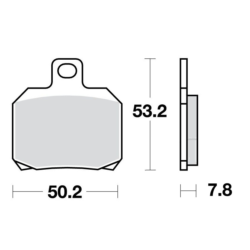 Bremsklotz Standard TRW Alternative: 7320537