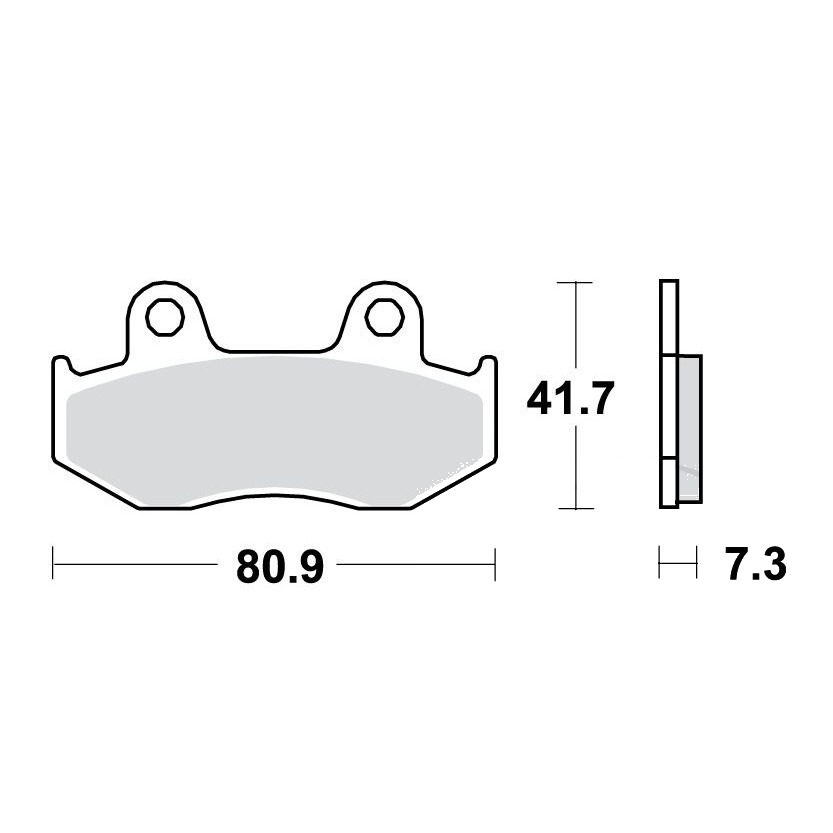 Bremsklotz Standard TRW Alternative: 7326978