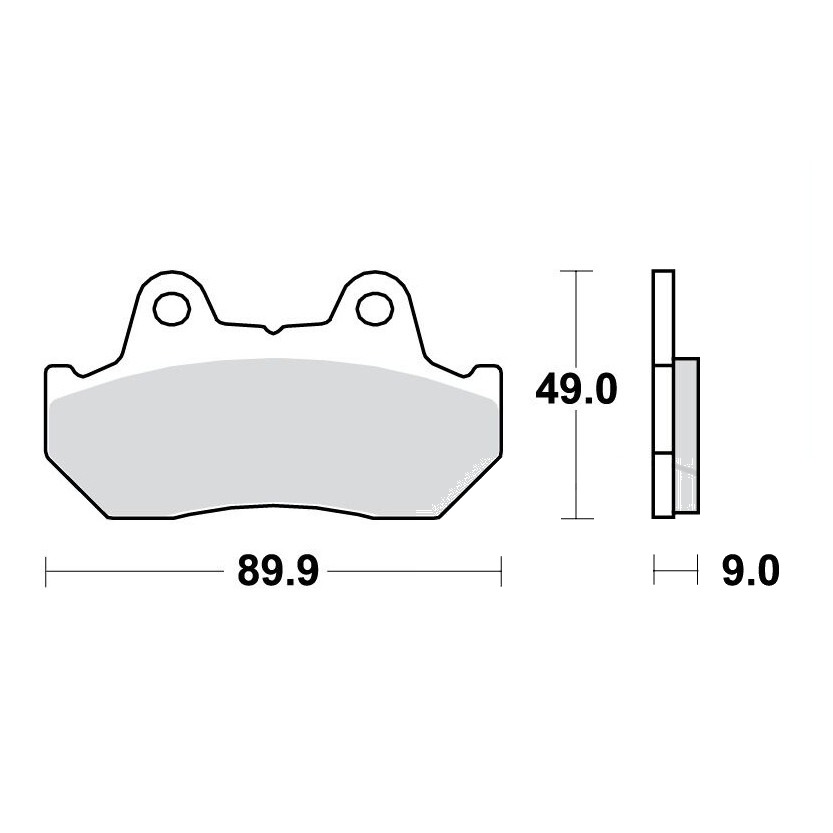 Bremsklotz Standard TRW Alternative: 7326846