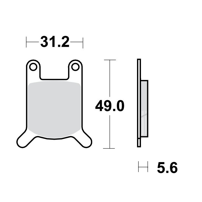 Bremsklotz Standard TRW