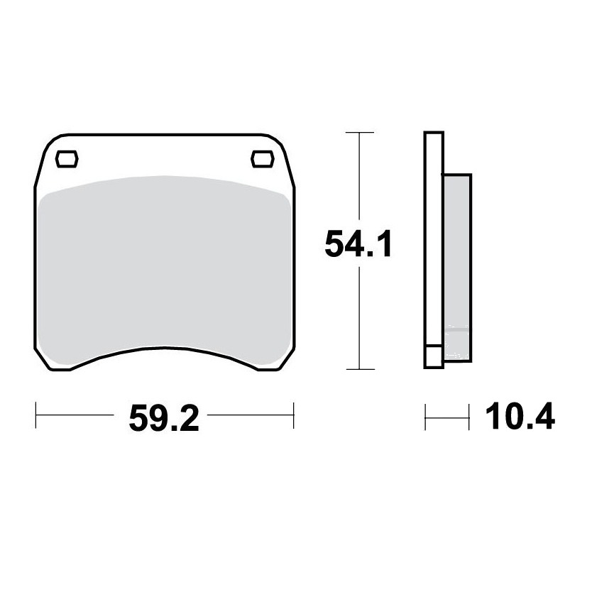 Bremsklotz Standard TRW Alternative: 7328388