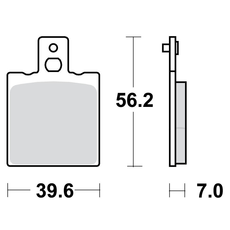 Bremsklotz Standard TRW Alternative: 7326390