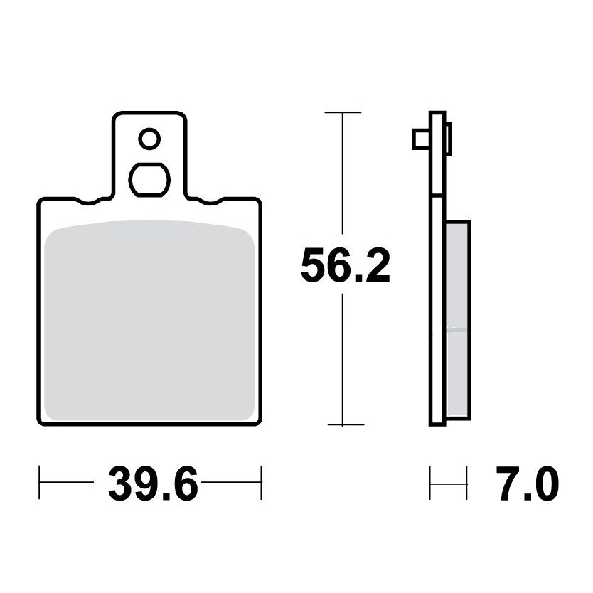 Bremsklotz Standard TRW Alternative: 7326390