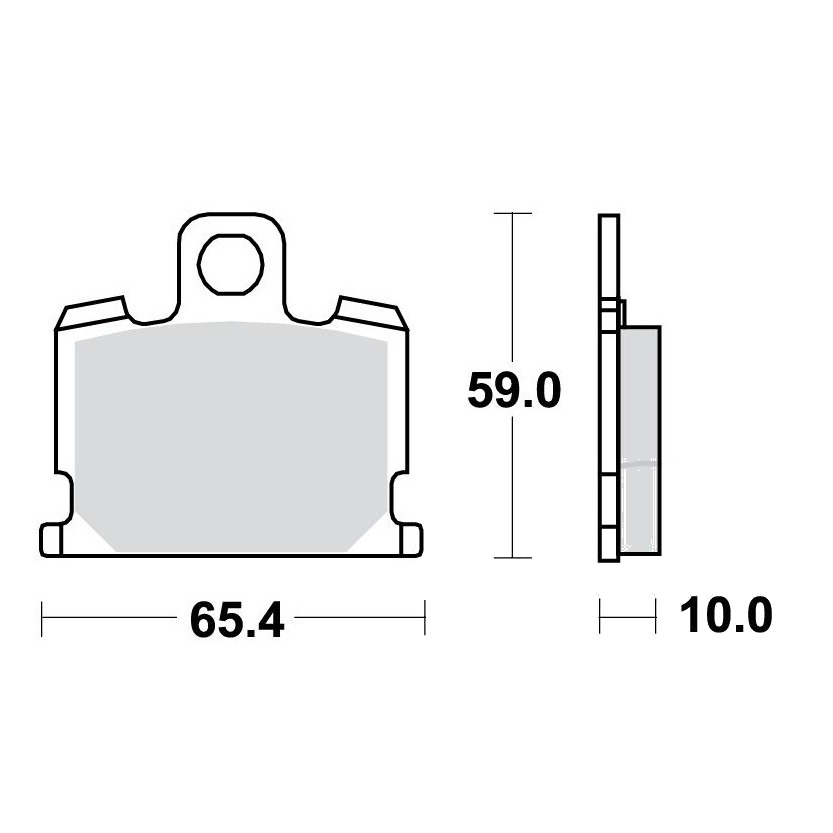 Bremsklotz Standard TRW Alternative: 7326796