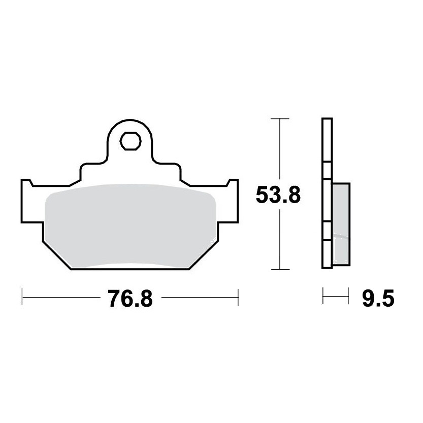 Bremsklotz Standard TRW Alternative: 7328495