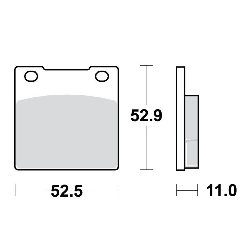Bremsklotz Standard TRW Alternative: 7326168